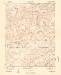 1951 Map of Washington