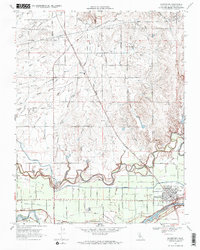 Download a high-resolution, GPS-compatible USGS topo map for Waterford, CA (1971 edition)