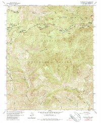 Download a high-resolution, GPS-compatible USGS topo map for Waterman Mtn, CA (1987 edition)