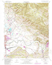 Download a high-resolution, GPS-compatible USGS topo map for Watsonville East, CA (1986 edition)