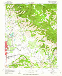 Download a high-resolution, GPS-compatible USGS topo map for Watsonville East, CA (1963 edition)