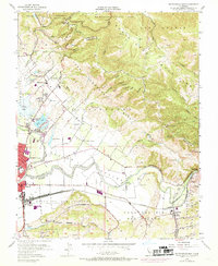 Download a high-resolution, GPS-compatible USGS topo map for Watsonville East, CA (1969 edition)