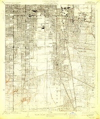 Download a high-resolution, GPS-compatible USGS topo map for Watts, CA (1930 edition)