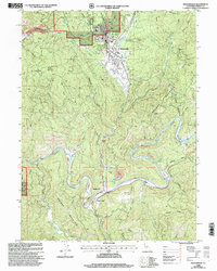 Download a high-resolution, GPS-compatible USGS topo map for Weaverville, CA (2003 edition)