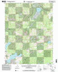 Download a high-resolution, GPS-compatible USGS topo map for Webber Peak, CA (2003 edition)