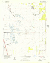 Download a high-resolution, GPS-compatible USGS topo map for Weed Patch, CA (1956 edition)