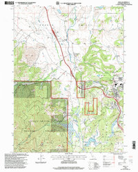 Download a high-resolution, GPS-compatible USGS topo map for Weed, CA (2003 edition)