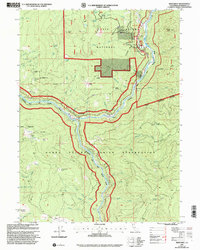 Download a high-resolution, GPS-compatible USGS topo map for Weitchpec, CA (2001 edition)