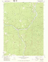 1979 Map of Weitchpec