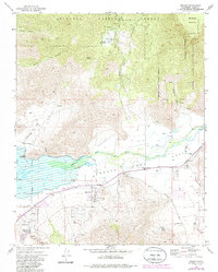 Download a high-resolution, GPS-compatible USGS topo map for Weldon, CA (1986 edition)
