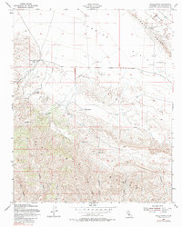 Download a high-resolution, GPS-compatible USGS topo map for Wells Ranch, CA (1980 edition)
