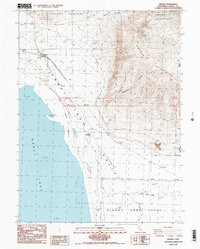 Download a high-resolution, GPS-compatible USGS topo map for Wendel, CA (1989 edition)