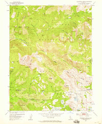 Download a high-resolution, GPS-compatible USGS topo map for Wentworth Springs, CA (1959 edition)