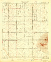 Download a high-resolution, GPS-compatible USGS topo map for West Alpine Butte, CA (1933 edition)