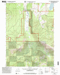 Download a high-resolution, GPS-compatible USGS topo map for West Haight Mountain, CA (2004 edition)