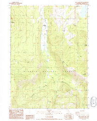 Download a high-resolution, GPS-compatible USGS topo map for West Haight Mtn, CA (1986 edition)