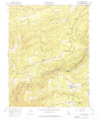 Download a high-resolution, GPS-compatible USGS topo map for West Point, CA (1976 edition)
