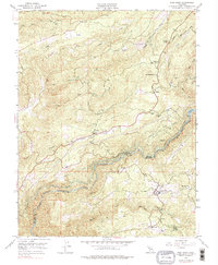 Download a high-resolution, GPS-compatible USGS topo map for West Point, CA (1976 edition)