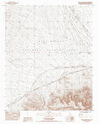 Download a high-resolution, GPS-compatible USGS topo map for West of Blind Hills, CA (1984 edition)
