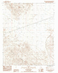 Download a high-resolution, GPS-compatible USGS topo map for West of Budweiser Wash, CA (1985 edition)