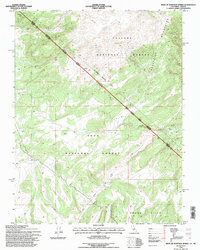 Download a high-resolution, GPS-compatible USGS topo map for West of Huntoon Spring, CA (1997 edition)