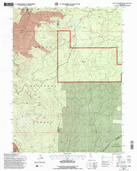 Download a high-resolution, GPS-compatible USGS topo map for West of Kephart, CA (1996 edition)