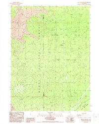 Download a high-resolution, GPS-compatible USGS topo map for West of Kephart, CA (1988 edition)