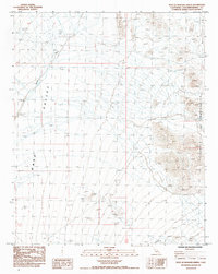 Download a high-resolution, GPS-compatible USGS topo map for West of Mohawk Spring, CA (1985 edition)