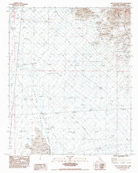 Download a high-resolution, GPS-compatible USGS topo map for West of Palen Pass, CA (1983 edition)