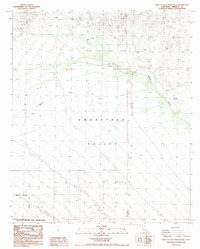 Download a high-resolution, GPS-compatible USGS topo map for West of Palo Verde Peak, CA (1988 edition)
