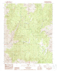 Download a high-resolution, GPS-compatible USGS topo map for Westgard Pass, CA (1987 edition)