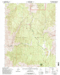 Download a high-resolution, GPS-compatible USGS topo map for Westgard Pass, CA (1997 edition)