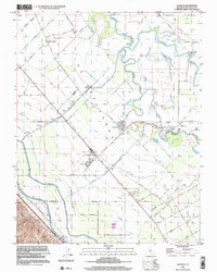 Download a high-resolution, GPS-compatible USGS topo map for Westley, CA (2002 edition)