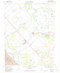 Download a high-resolution, GPS-compatible USGS topo map for Westley, CA (1980 edition)