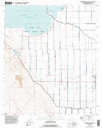 Download a high-resolution, GPS-compatible USGS topo map for Westmorland West, CA (1995 edition)