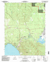Download a high-resolution, GPS-compatible USGS topo map for Westwood West, CA (1998 edition)