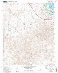 Download a high-resolution, GPS-compatible USGS topo map for Whale Mtn, CA (1988 edition)