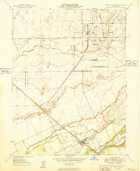 Download a high-resolution, GPS-compatible USGS topo map for Wheatland, CA (1949 edition)