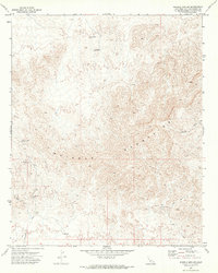 Download a high-resolution, GPS-compatible USGS topo map for Whipple Mts SW, CA (1973 edition)