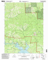 Download a high-resolution, GPS-compatible USGS topo map for Whiskeytown, CA (2003 edition)