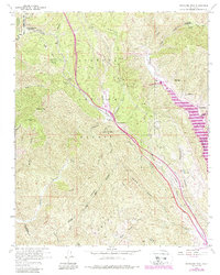 Download a high-resolution, GPS-compatible USGS topo map for Whitaker Peak, CA (1988 edition)