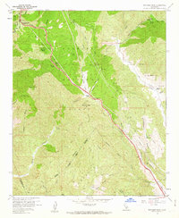 Download a high-resolution, GPS-compatible USGS topo map for Whitaker Peak, CA (1963 edition)