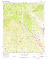 Download a high-resolution, GPS-compatible USGS topo map for Whitaker Peak, CA (1976 edition)