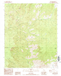 Download a high-resolution, GPS-compatible USGS topo map for White Dome, CA (1987 edition)