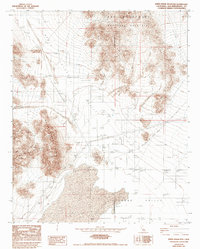 Download a high-resolution, GPS-compatible USGS topo map for White Horse Mtn, CA (1993 edition)