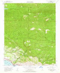 Download a high-resolution, GPS-compatible USGS topo map for White Ledge Peak, CA (1962 edition)