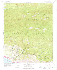 Download a high-resolution, GPS-compatible USGS topo map for White Ledge Peak, CA (1975 edition)