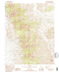 Download a high-resolution, GPS-compatible USGS topo map for White Mtn Peak, CA (1987 edition)