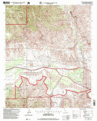 Download a high-resolution, GPS-compatible USGS topo map for White Water, CA (1999 edition)