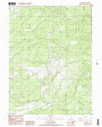 Download a high-resolution, GPS-compatible USGS topo map for Whitmore, CA (1986 edition)